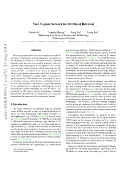 View N-gram Network for 3D Object Retrieval