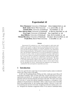 Experiential AI