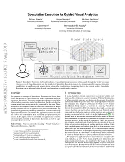 Speculative Execution for Guided Visual Analytics