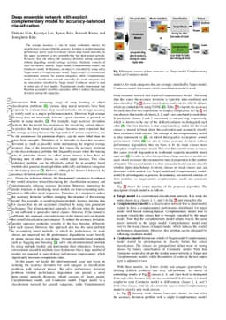 Deep ensemble network with explicit complementary model for
  accuracy-balanced classification