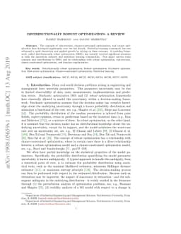 Distributionally Robust Optimization: A Review