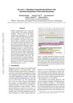 Quoref: A Reading Comprehension Dataset with Questions Requiring
  Coreferential Reasoning