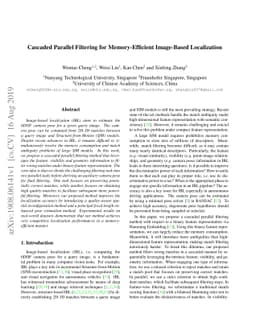 Cascaded Parallel Filtering for Memory-Efficient Image-Based
  Localization