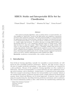 SIRUS: Stable and Interpretable RUle Set for Classification