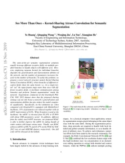 See More Than Once -- Kernel-Sharing Atrous Convolution for Semantic
  Segmentation