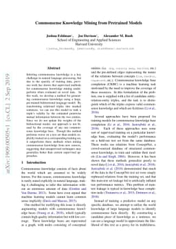 Commonsense Knowledge Mining from Pretrained Models
