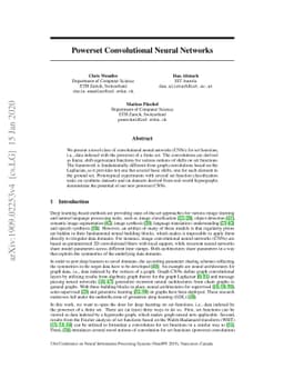 Powerset Convolutional Neural Networks