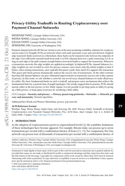 Privacy-Utility Tradeoffs in Routing Cryptocurrency over Payment Channel
  Networks