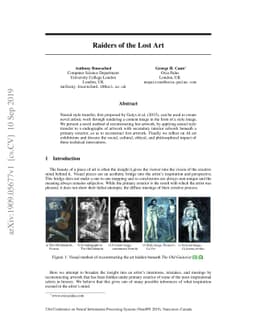 Raiders of the Lost Art