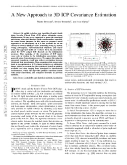 A New Approach to 3D ICP Covariance Estimation