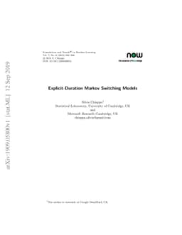 Explicit-Duration Markov Switching Models