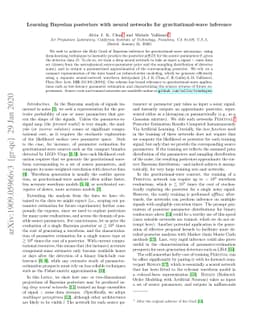 Learning Bayesian posteriors with neural networks for gravitational-wave
  inference