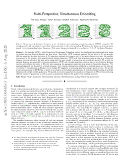 Multi-Perspective, Simultaneous Embedding