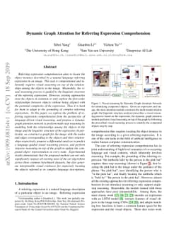 Dynamic Graph Attention for Referring Expression Comprehension