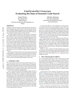 CodeSearchNet Challenge: Evaluating the State of Semantic Code Search