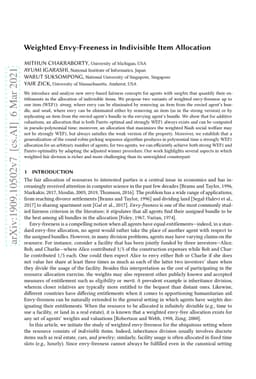 Weighted Envy-Freeness in Indivisible Item Allocation