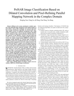 PolSAR Image Classification Based on Dilated Convolution and
  Pixel-Refining Parallel Mapping network in the Complex Domain