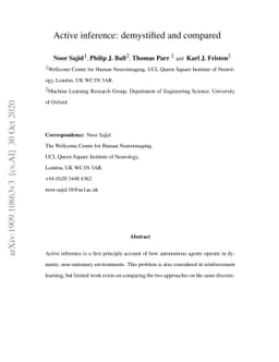 Active inference: demystified and compared