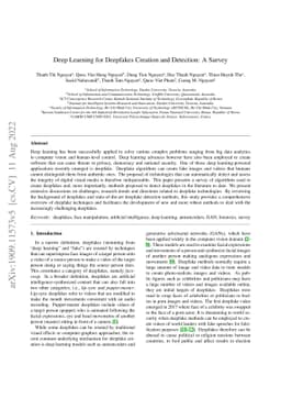 Deep Learning for Deepfakes Creation and Detection: A Survey