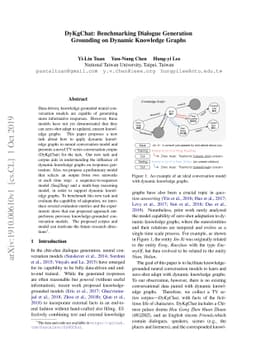 DyKgChat: Benchmarking Dialogue Generation Grounding on Dynamic
  Knowledge Graphs