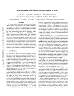 Detecting and Characterizing Lateral Phishing at Scale