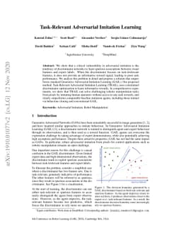 Task-Relevant Adversarial Imitation Learning