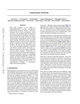 Gated Linear Networks