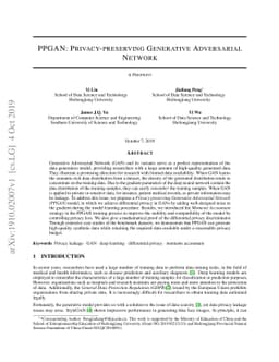 PPGAN: Privacy-preserving Generative Adversarial Network