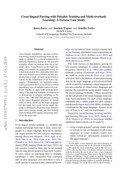 Cross-lingual Parsing with Polyglot Training and Multi-treebank
  Learning: A Faroese Case Study