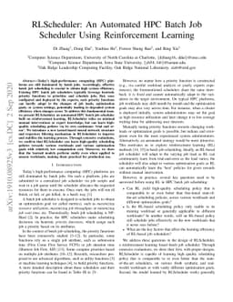 RLScheduler: An Automated HPC Batch Job Scheduler Using Reinforcement
  Learning