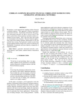 CorrGAN: Sampling Realistic Financial Correlation Matrices Using
  Generative Adversarial Networks