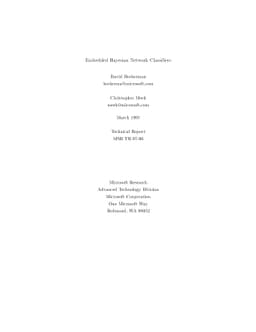 Embedded Bayesian Network Classifiers
