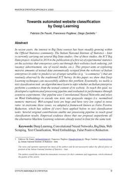 Towards Automated Website Classification by Deep Learning