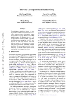 Universal Decompositional Semantic Parsing