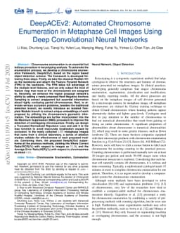 DeepACEv2: Automated Chromosome Enumeration in Metaphase Cell Images
  Using Deep Convolutional Neural Networks