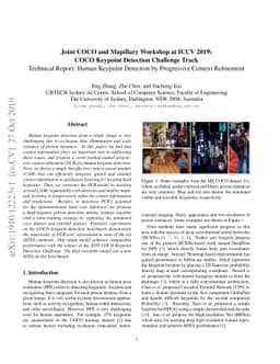 Human Keypoint Detection by Progressive Context Refinement