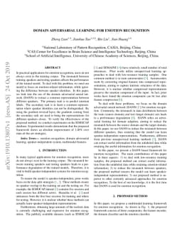 Domain adversarial learning for emotion recognition