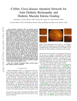 CANet: Cross-disease Attention Network for Joint Diabetic Retinopathy
  and Diabetic Macular Edema Grading