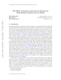 GP-ALPS: Automatic Latent Process Selection for Multi-Output Gaussian
  Process Models