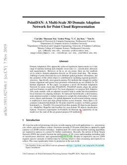 PointDAN: A Multi-Scale 3D Domain Adaption Network for Point Cloud
  Representation