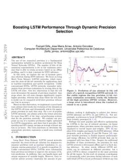 Boosting LSTM Performance Through Dynamic Precision Selection