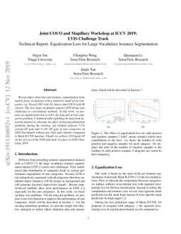 Equalization Loss for Large Vocabulary Instance Segmentation