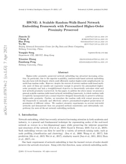 RWNE: A Scalable Random-Walk-Based Network Embedding Framework with
  Personalized Higher-Order Proximity Preserved