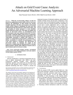 Attack on Grid Event Cause Analysis: An Adversarial Machine Learning
  Approach