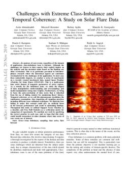 Challenges with Extreme Class-Imbalance and Temporal Coherence: A Study
  on Solar Flare Data