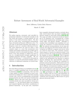Robust Assessment of Real-World Adversarial Examples