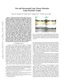 Fast and Incremental Loop Closure Detection Using Proximity Graphs