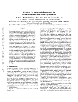 Gradient Perturbation is Underrated for Differentially Private Convex
  Optimization