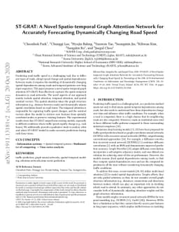 ST-GRAT: A Novel Spatio-temporal Graph Attention Network for Accurately
  Forecasting Dynamically Changing Road Speed
