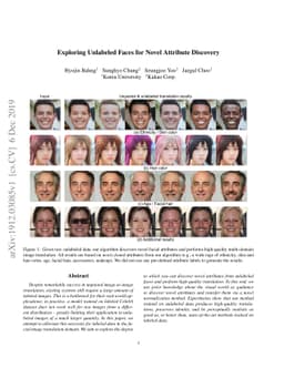 Exploring Unlabeled Faces for Novel Attribute Discovery